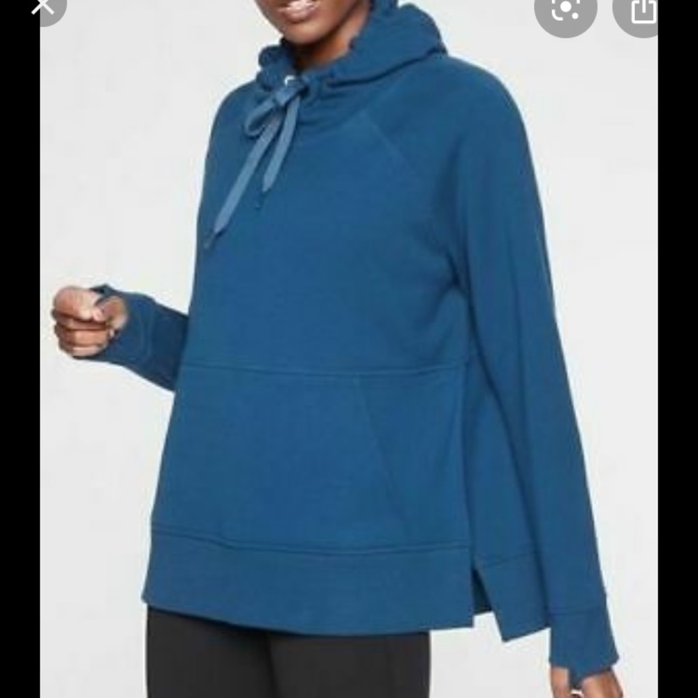 Athleta Cozy Karma hooded sweatshirt
